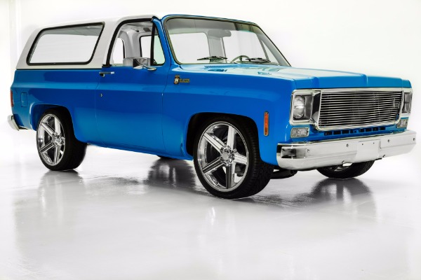 For Sale Used 1975 Chevrolet K5 Blazer Rare 2WD Frame-Off AC | American Dream Machines Des Moines IA 50309