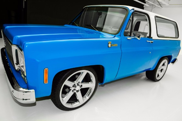For Sale Used 1975 Chevrolet K5 Blazer Rare 2WD Frame-Off AC | American Dream Machines Des Moines IA 50309