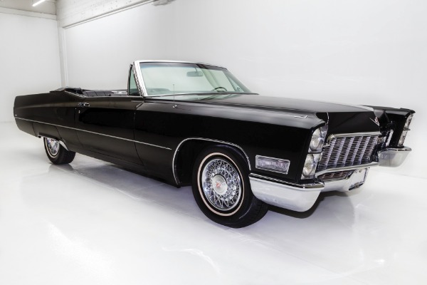 For Sale Used 1968 Cadillac DeVille Triple Black 472 | American Dream Machines Des Moines IA 50309