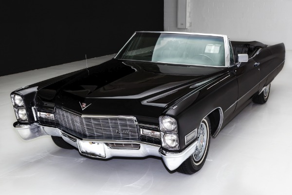 For Sale Used 1968 Cadillac DeVille Triple Black 472 | American Dream Machines Des Moines IA 50309