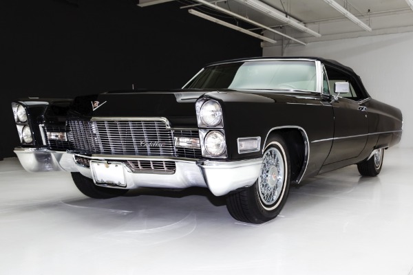 For Sale Used 1968 Cadillac DeVille Triple Black 472 | American Dream Machines Des Moines IA 50309