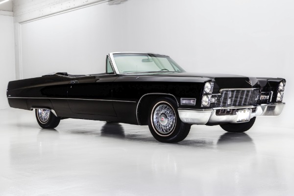 For Sale Used 1968 Cadillac DeVille Triple Black 472 | American Dream Machines Des Moines IA 50309