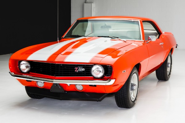 For Sale Used 1969 Chevrolet Camaro Z28,  DZ 302 Cross Ram | American Dream Machines Des Moines IA 50309