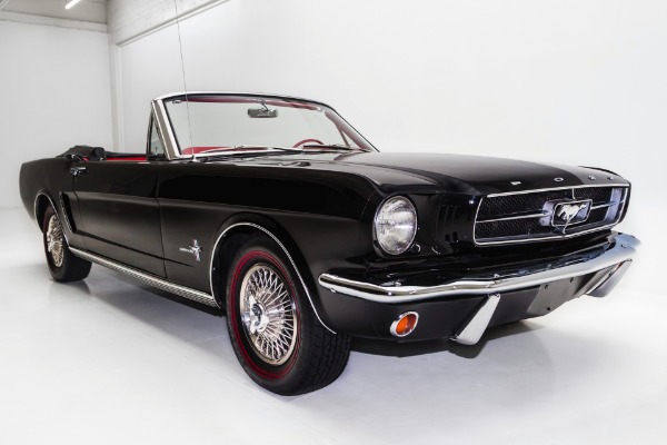 For Sale Used 1965 Ford Mustang Black Convertible 289 Auto | American Dream Machines Des Moines IA 50309