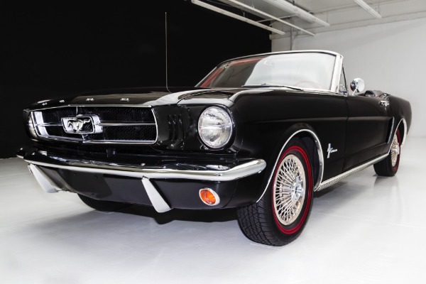 For Sale Used 1965 Ford Mustang Black Convertible 289 Auto | American Dream Machines Des Moines IA 50309