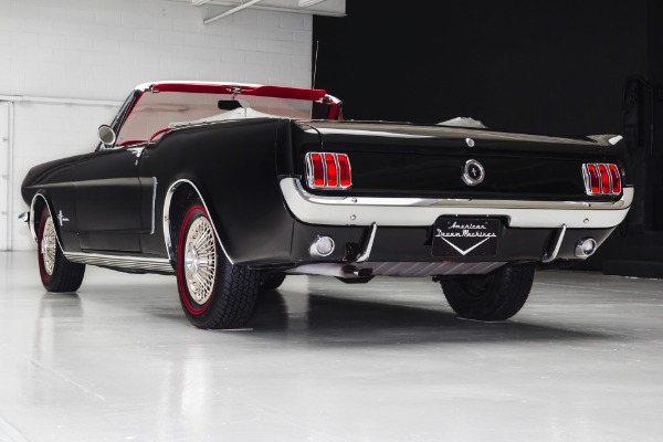 For Sale Used 1965 Ford Mustang Black Convertible 289 Auto | American Dream Machines Des Moines IA 50309