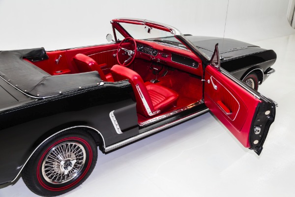 For Sale Used 1965 Ford Mustang Black Convertible 289 Auto | American Dream Machines Des Moines IA 50309