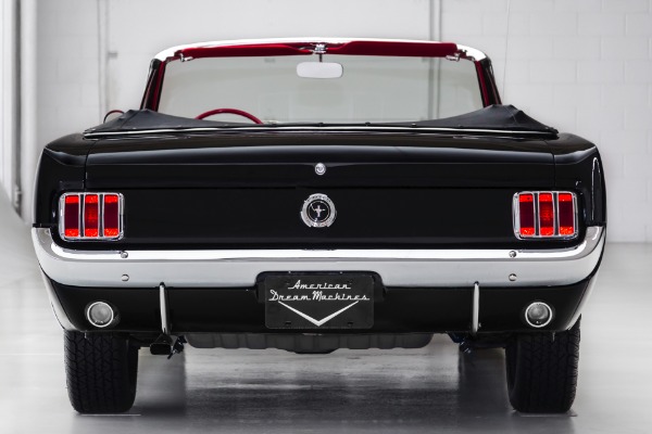 For Sale Used 1965 Ford Mustang Black Convertible 289 Auto | American Dream Machines Des Moines IA 50309