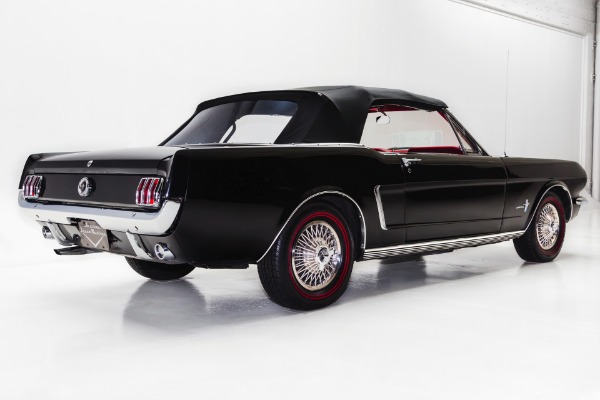 For Sale Used 1965 Ford Mustang Black Convertible 289 Auto | American Dream Machines Des Moines IA 50309