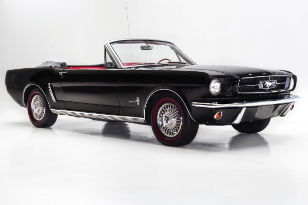 For Sale Used 1965 Ford Mustang Black Convertible 289 Auto | American Dream Machines Des Moines IA 50309