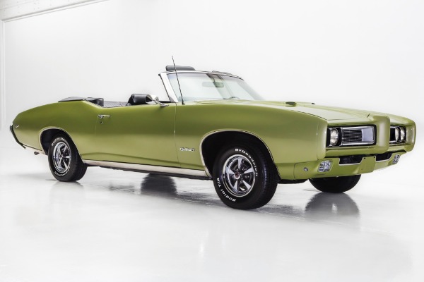 For Sale Used 1969 Pontiac GTO Convertible 4-Speed Build Sheet | American Dream Machines Des Moines IA 50309