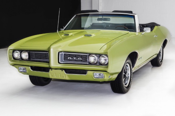 For Sale Used 1969 Pontiac GTO Convertible 4-Speed Build Sheet | American Dream Machines Des Moines IA 50309