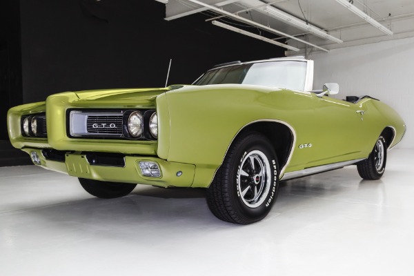 For Sale Used 1969 Pontiac GTO Convertible 4-Speed Build Sheet | American Dream Machines Des Moines IA 50309