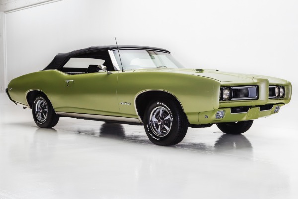 For Sale Used 1969 Pontiac GTO Convertible 4-Speed Build Sheet | American Dream Machines Des Moines IA 50309