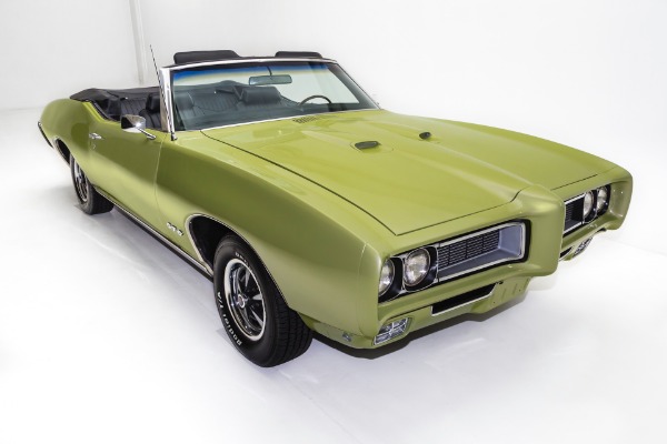 For Sale Used 1969 Pontiac GTO Convertible 4-Speed Build Sheet | American Dream Machines Des Moines IA 50309