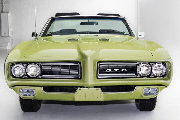 For Sale Used 1969 Pontiac GTO Convertible 4-Speed Build Sheet | American Dream Machines Des Moines IA 50309