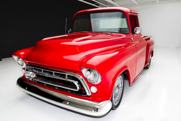 For Sale Used 1957 Chevrolet Pickup SHOW TRUCK, AC, AIR RIDE | American Dream Machines Des Moines IA 50309