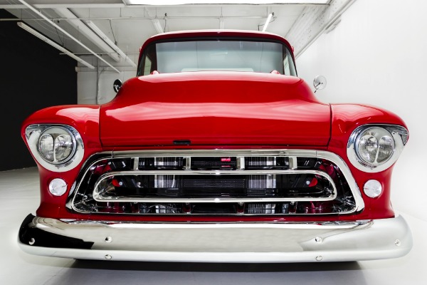 For Sale Used 1957 Chevrolet Pickup SHOW TRUCK, AC, AIR RIDE | American Dream Machines Des Moines IA 50309