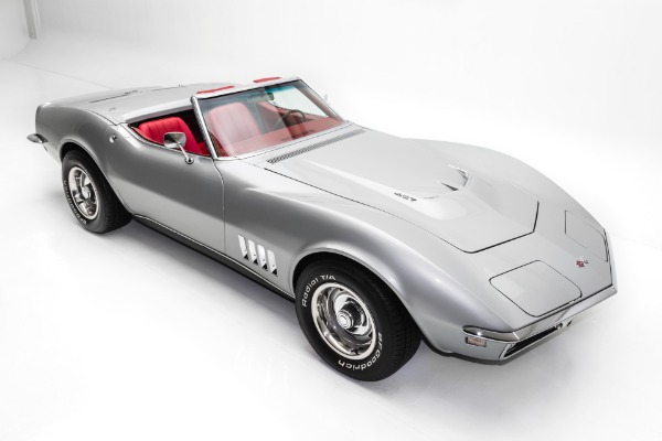 For Sale Used 1968 Chevrolet Corvette Silver 427/390 Roadster | American Dream Machines Des Moines IA 50309