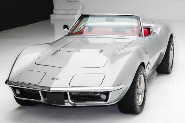 For Sale Used 1968 Chevrolet Corvette Silver 427/390 Roadster | American Dream Machines Des Moines IA 50309