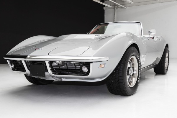 For Sale Used 1968 Chevrolet Corvette Silver 427/390 Roadster | American Dream Machines Des Moines IA 50309