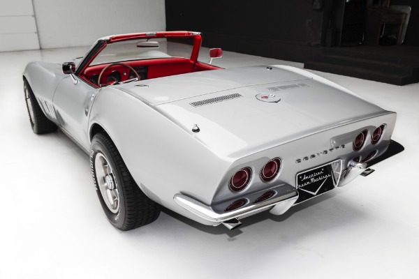 For Sale Used 1968 Chevrolet Corvette Silver 427/390 Roadster | American Dream Machines Des Moines IA 50309