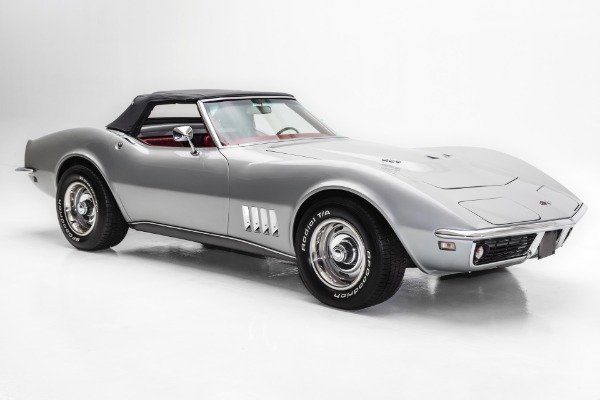 For Sale Used 1968 Chevrolet Corvette Silver 427/390 Roadster | American Dream Machines Des Moines IA 50309