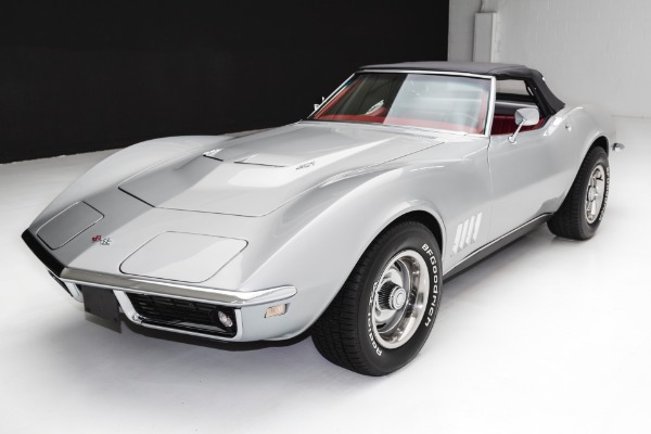 For Sale Used 1968 Chevrolet Corvette Silver 427/390 Roadster | American Dream Machines Des Moines IA 50309