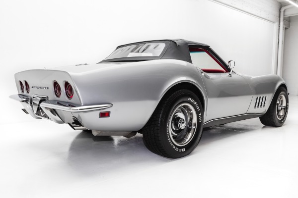 For Sale Used 1968 Chevrolet Corvette Silver 427/390 Roadster | American Dream Machines Des Moines IA 50309