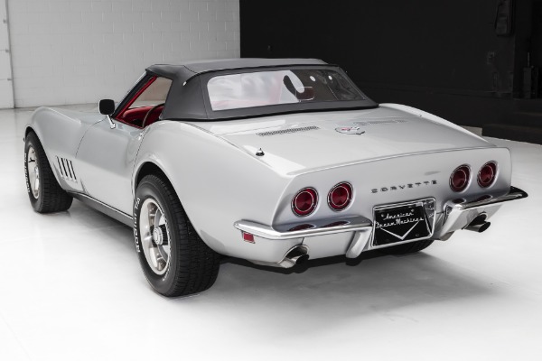 For Sale Used 1968 Chevrolet Corvette Silver 427/390 Roadster | American Dream Machines Des Moines IA 50309