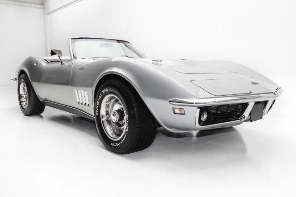 For Sale Used 1968 Chevrolet Corvette Silver 427/390 Roadster | American Dream Machines Des Moines IA 50309