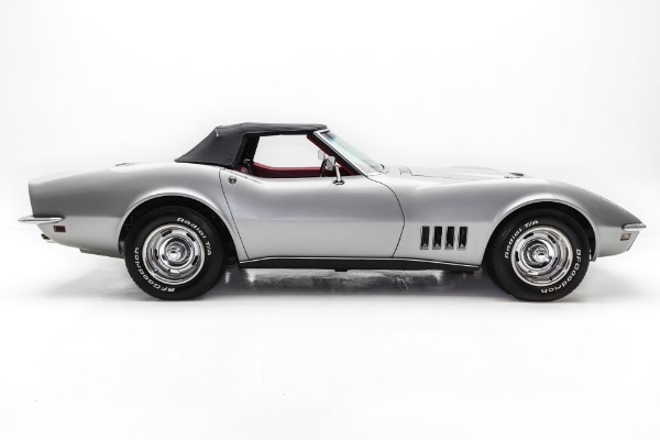 For Sale Used 1968 Chevrolet Corvette Silver 427/390 Roadster | American Dream Machines Des Moines IA 50309