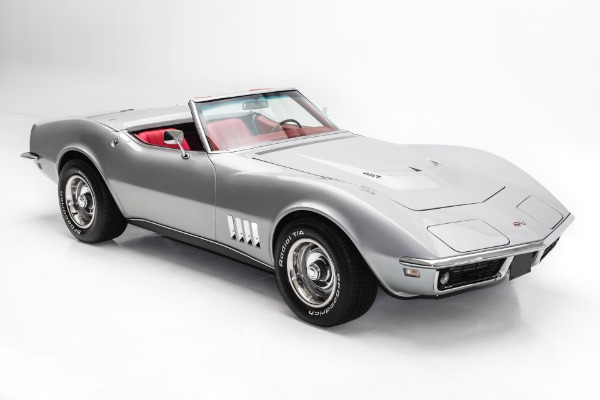 For Sale Used 1968 Chevrolet Corvette Silver 427/390 Roadster | American Dream Machines Des Moines IA 50309