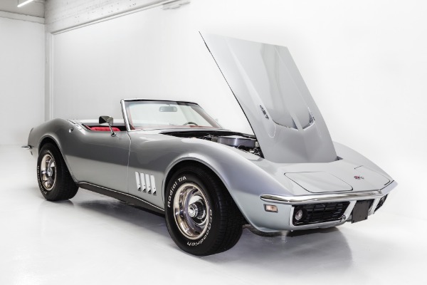 For Sale Used 1968 Chevrolet Corvette Silver 427/390 Roadster | American Dream Machines Des Moines IA 50309