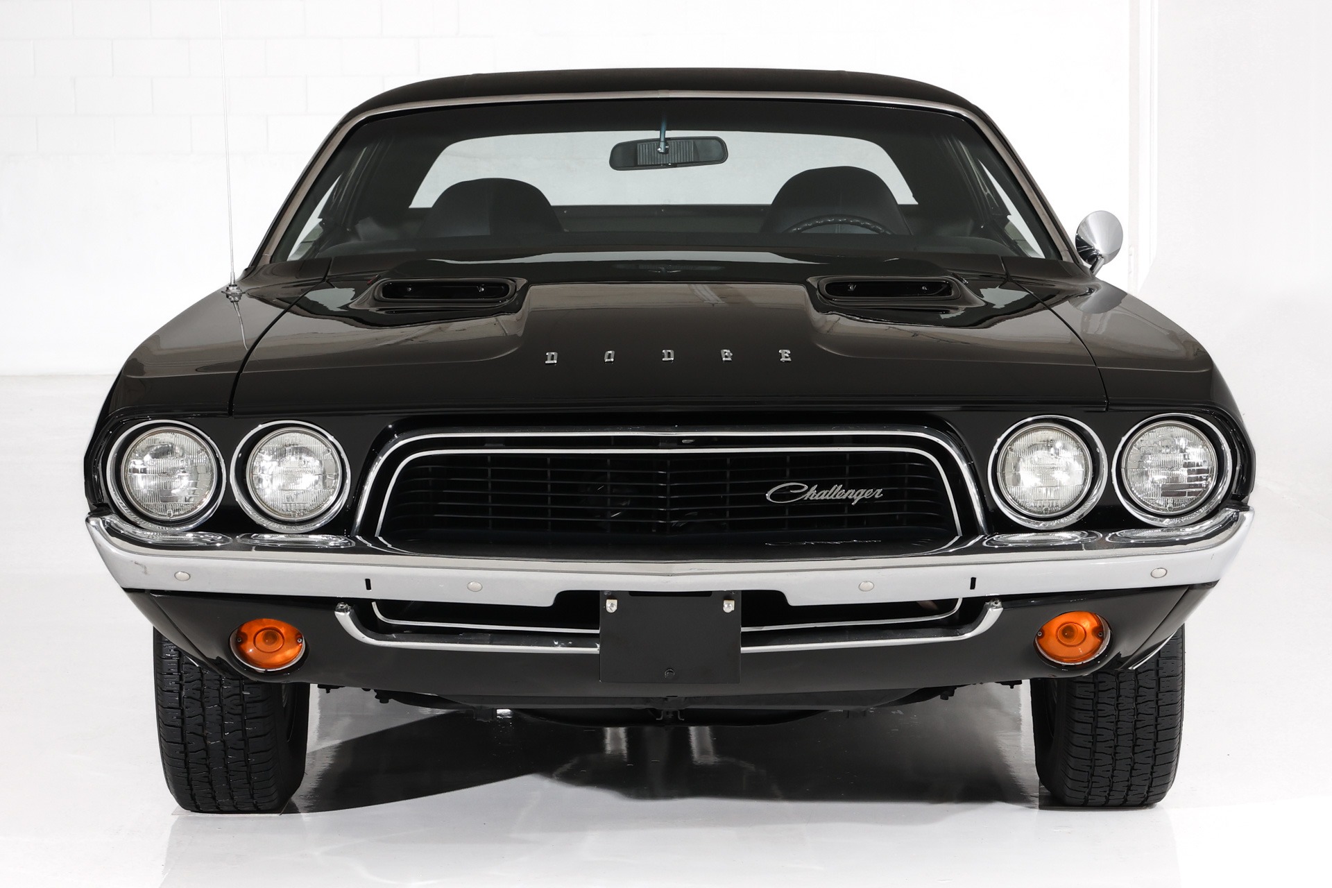 For Sale Used 1972 Dodge Challenger Black TX9 #s Match 340 | American Dream Machines Des Moines IA 50309