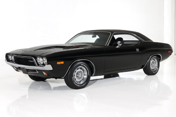 For Sale Used 1972 Dodge Challenger Black TX9 #s Match 340 | American Dream Machines Des Moines IA 50309