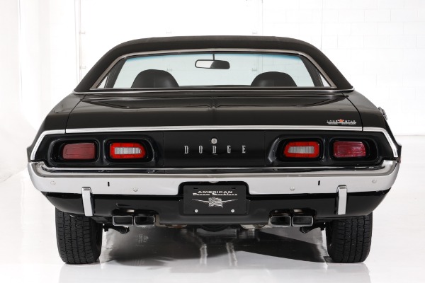 For Sale Used 1972 Dodge Challenger Black TX9 #s Match 340 | American Dream Machines Des Moines IA 50309