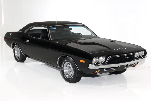 For Sale Used 1972 Dodge Challenger Black TX9 #s Match 340 | American Dream Machines Des Moines IA 50309