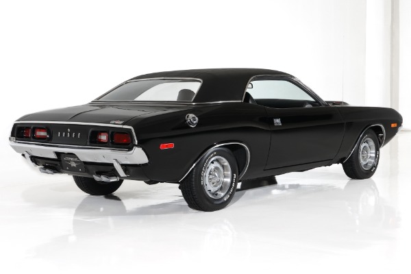 For Sale Used 1972 Dodge Challenger Black TX9 #s Match 340 | American Dream Machines Des Moines IA 50309