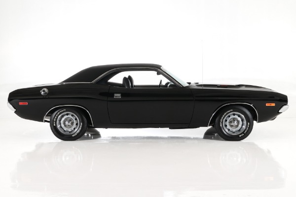 For Sale Used 1972 Dodge Challenger Black TX9 #s Match 340 | American Dream Machines Des Moines IA 50309