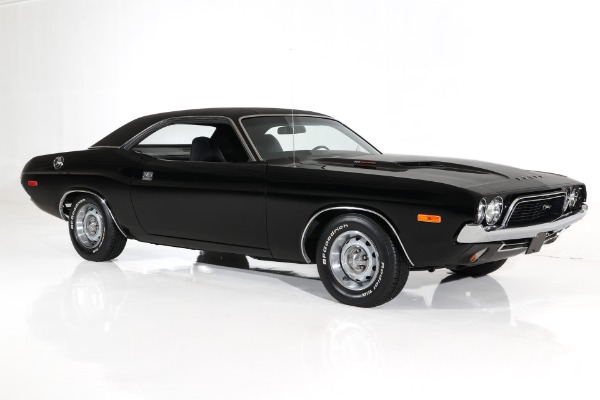 For Sale Used 1972 Dodge Challenger Black TX9 #s Match 340 | American Dream Machines Des Moines IA 50309