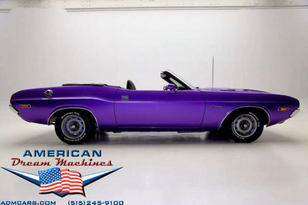 For Sale Used 1971 Dodge Challenger Convertible 383 Big block 727 | American Dream Machines Des Moines IA 50309