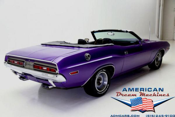 For Sale Used 1971 Dodge Challenger Convertible 383 Big block 727 | American Dream Machines Des Moines IA 50309