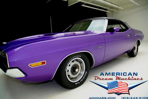 For Sale Used 1971 Dodge Challenger Convertible 383 Big block 727 | American Dream Machines Des Moines IA 50309