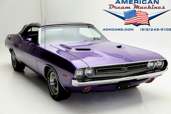 For Sale Used 1971 Dodge Challenger Convertible 383 Big block 727 | American Dream Machines Des Moines IA 50309