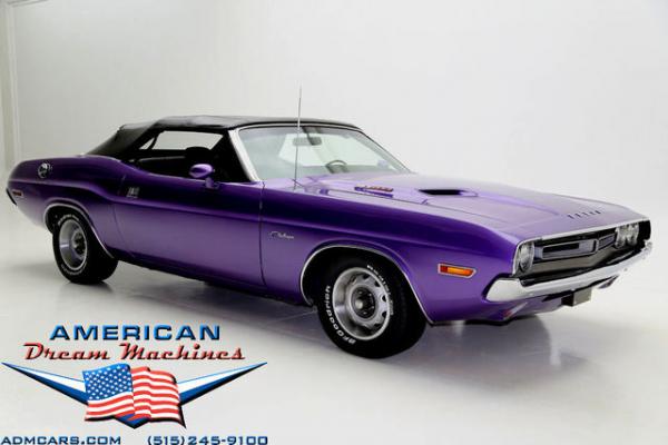 For Sale Used 1971 Dodge Challenger Convertible 383 Big block 727 | American Dream Machines Des Moines IA 50309