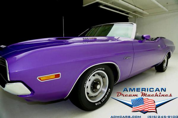 For Sale Used 1971 Dodge Challenger Convertible 383 Big block 727 | American Dream Machines Des Moines IA 50309