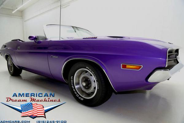 For Sale Used 1971 Dodge Challenger Convertible 383 Big block 727 | American Dream Machines Des Moines IA 50309