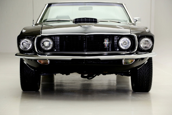 For Sale Used 1969 Ford Mustang Convertible Triple black 302 Auto | American Dream Machines Des Moines IA 50309