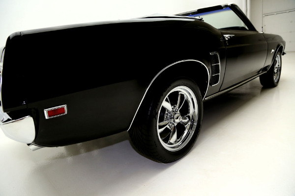 For Sale Used 1969 Ford Mustang Convertible Triple black 302 Auto | American Dream Machines Des Moines IA 50309